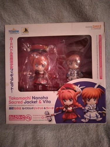 Takamachi Nanoha Sacred Jacket Vita Nendoroid Petit Figure Magical Girl Lyrical - Image 1