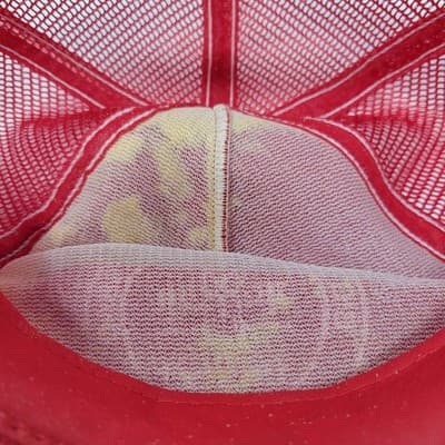 Vintage Big Red Tool Carlsbad NM Oilfield Trucker Hat Mesh Snapback Made Korea - Thumbnail 6