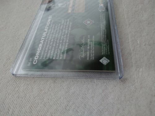 2002 UPPER DECK Piece Of History Ivan Rodriguez MVP Club Jersey Relic #MIR - Thumbnail 5
