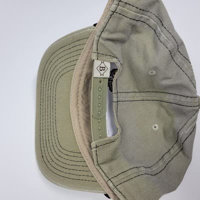 Whitetail Deer Hunting Hat Tan Buck Embroidered Snapback Outdoor Rope Cap - Thumbnail 12