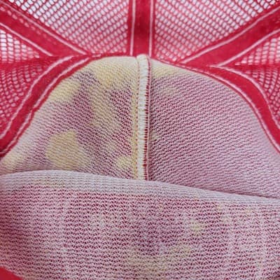 Vintage Big Red Tool Carlsbad NM Oilfield Trucker Hat Mesh Snapback Made Korea - Thumbnail 7