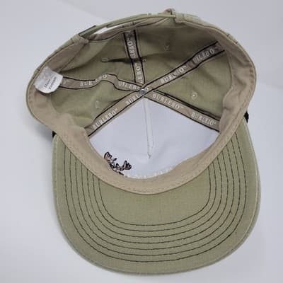 Whitetail Deer Hunting Hat Tan Buck Embroidered Snapback Outdoor Rope Cap - Thumbnail 10