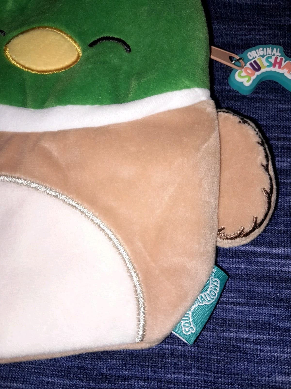 Original Squishmallows Avery the Mallard Duck & Cam the Cat Pencil Zipper Pouch - Thumbnail 5