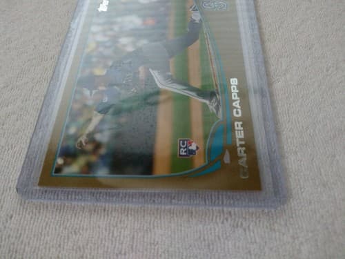 2013 TOPPS Carter Capps Gold RC #157 /2013 Seattle Mariners - Thumbnail 6