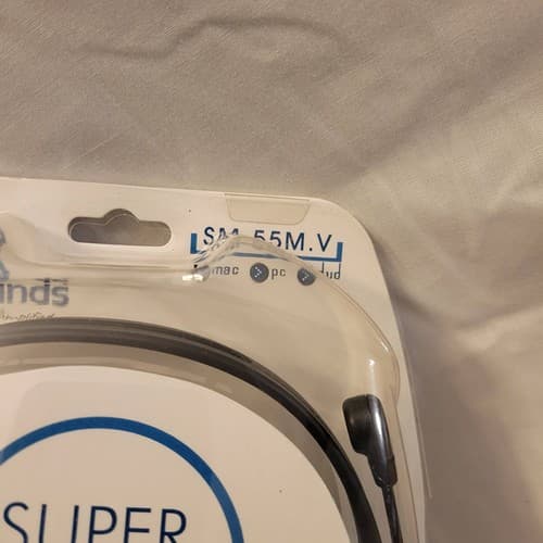 ClearSounds Headphones SM55MV Super Bass Dynamic Bass Vents 32mm 3.5mm New - Thumbnail 3