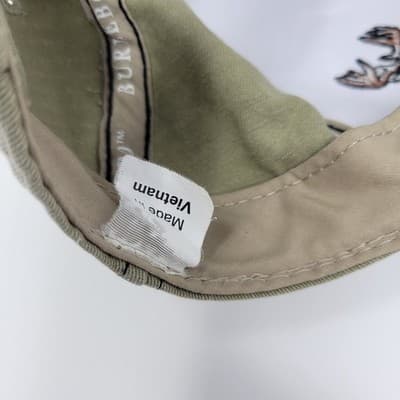 Whitetail Deer Hunting Hat Tan Buck Embroidered Snapback Outdoor Rope Cap - Thumbnail 11