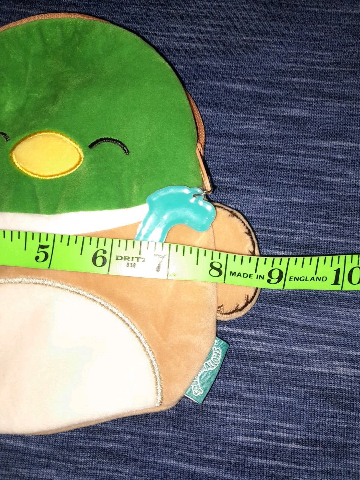 Original Squishmallows Avery the Mallard Duck & Cam the Cat Pencil Zipper Pouch - Thumbnail 9
