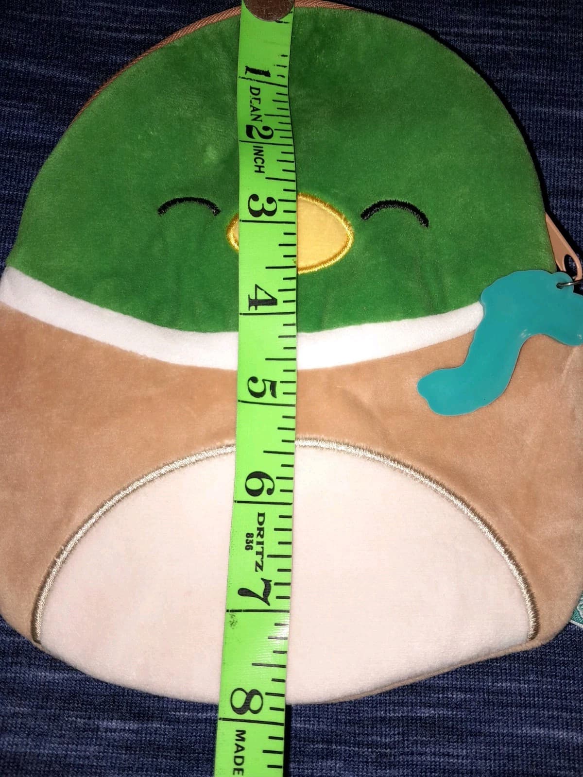 Original Squishmallows Avery the Mallard Duck & Cam the Cat Pencil Zipper Pouch - Thumbnail 8
