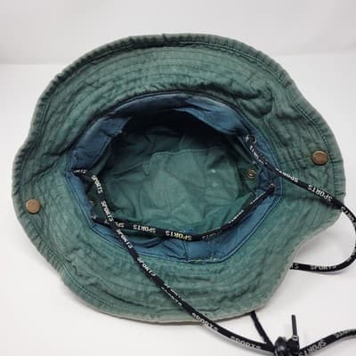 St Maarten Boating Fishing Hat Bucket Style Island Travel Outdoor Green Party - Thumbnail 9