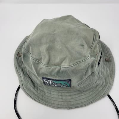 St Maarten Boating Fishing Hat Bucket Style Island Travel Outdoor Green Party - Thumbnail 3