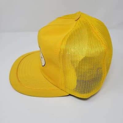 Vintage JET Construction Company Oil Field Contractors Snapback Trucker Hat Made - Thumbnail 5