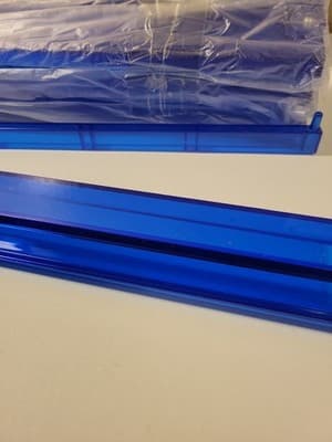 Mahjong All In One Rack & Pusher Set of 4 Cobalt Blue Rare Color - Thumbnail 2