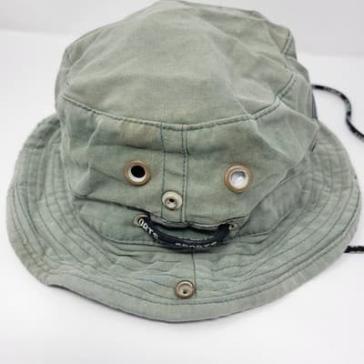 St Maarten Boating Fishing Hat Bucket Style Island Travel Outdoor Green Party - Thumbnail 7