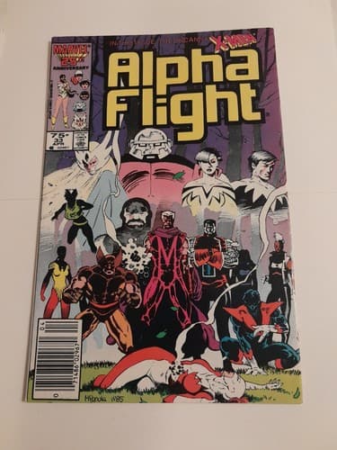 Alpha Flight #33 Bronze age 1st App Yuriko Oyama, Lady Deathstrike Key See Pics - Image 1
