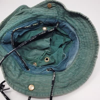 St Maarten Boating Fishing Hat Bucket Style Island Travel Outdoor Green Party - Thumbnail 10