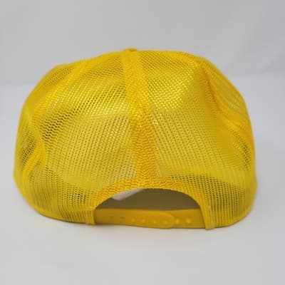 Vintage JET Construction Company Oil Field Contractors Snapback Trucker Hat Made - Thumbnail 4