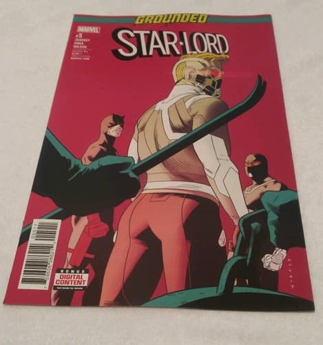 STAR LORD GROUNDED #5 A Cover Guardians of the Galaxy NM 2016 Series 2017 - Image 1