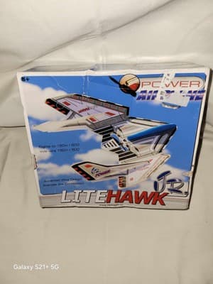 LiteHawk Jr. Power Airplane Glider In Box - Image 1