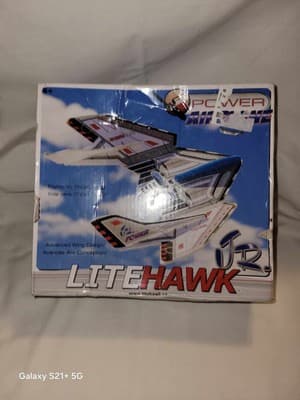 LiteHawk Jr. Power Airplane Glider In Box - Thumbnail 2