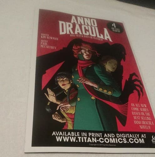 PENNY DREADFUL # 2.1 E COVER TITAN COMICS 2017 Based on TV Series by John Logan - Thumbnail 4