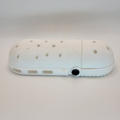 Art 101 Charm Pencil Pouch Silicone Shoe Style Case White Organize - Thumbnail 3