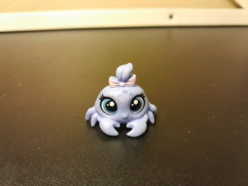 LPS Pets in the City Smiles at the Shore BLUE CRAB KORA KRABBE FIGURE - Image 1