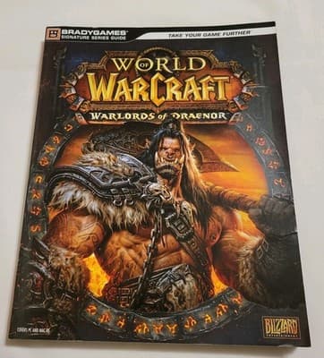 World of Warcraft Warlords of Draenor Signature Series Guide Bradygames 2014 - Image 1