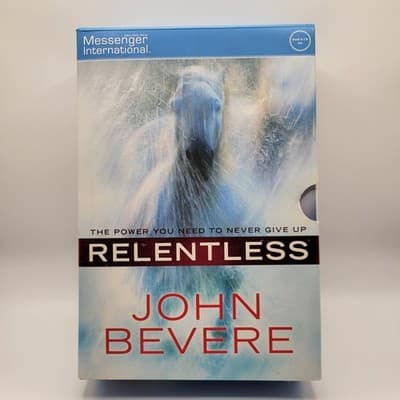 Relentless John Bevere 6 CD Audio Set Only Christian Teaching Messenger Intl - Thumbnail 2