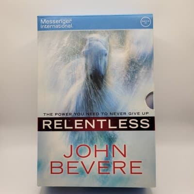 Relentless John Bevere 6 CD Audio Set Only Christian Teaching Messenger Intl - Image 1