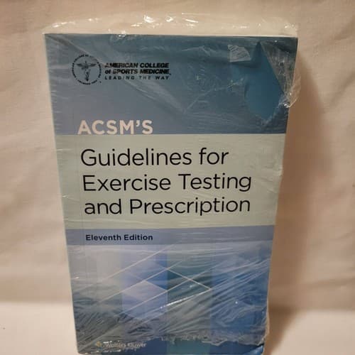 ACSM’s Guidelines for Exercise Testing and Prescription 11th Edition New - Image 1