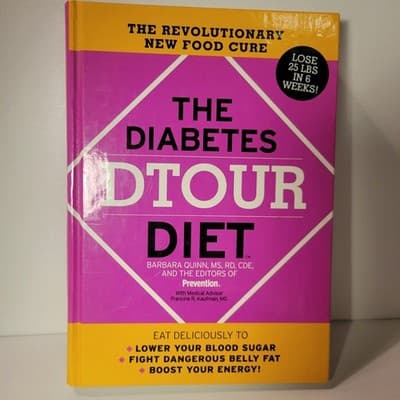 Diabetes DTOUR Diet Book Lower Blood Sugar & Lose Weight Prevention Editors - Image 1