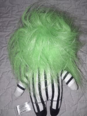 Beetlejuice The Mischievous 7" Plush Phunny Figure Striped Tuxedo Kidrobot - Thumbnail 3