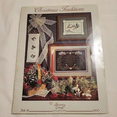 Stoney Creek Collection Christmas Cross Stitch Pattern Booklet – Holiday... - Image 1