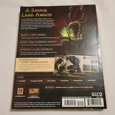 World of Warcraft Warlords of Draenor Signature Series Guide Bradygames 2014 - Thumbnail 3