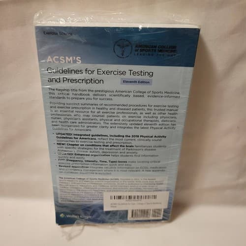 ACSM’s Guidelines for Exercise Testing and Prescription 11th Edition New - Thumbnail 3