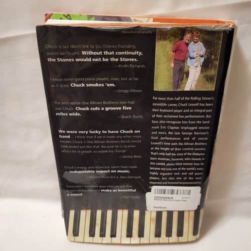 Between Rock and a Home Place by Chuck Leavell Autobiography Hardcover Memoir - Thumbnail 3