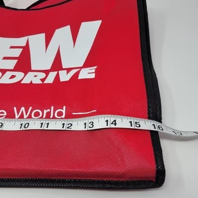 SEW EURODRIVE Reusable Tote Bag Red Black Recyclable Grocery Shopping Bag - Thumbnail 8