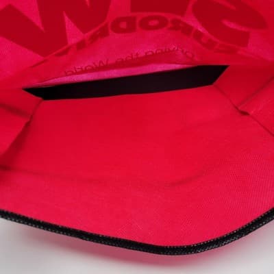 SEW EURODRIVE Reusable Tote Bag Red Black Recyclable Grocery Shopping Bag - Thumbnail 6