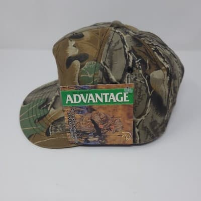 Drake Waterfowl Advantage Camo Hat Strapback AGC Duck Hunting Cap OSFA - Image 1
