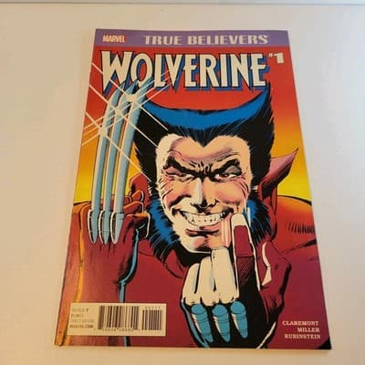 True Believers Wolverine #1 2017 Reprint of Classic Claremont Miller Story - Image 1