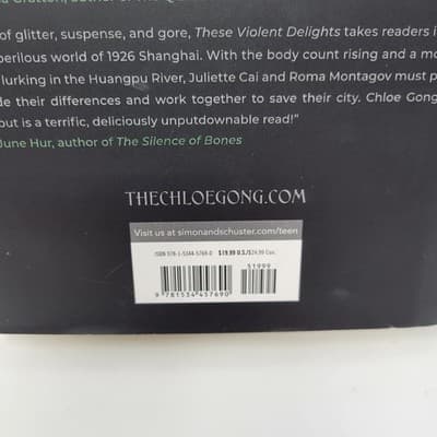 These Violent Delights - Hardcover By Gong, Chloe - FIRST EDITION - Thumbnail 9