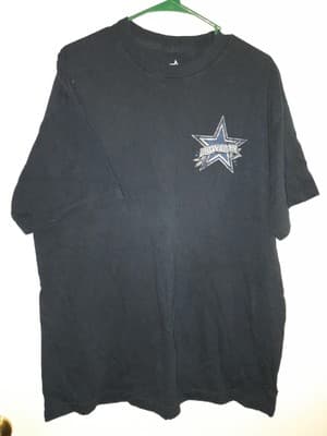 Dallas Cowboys Authentic T-shirt Double Sided Print Mens XL Distressed - Image 1