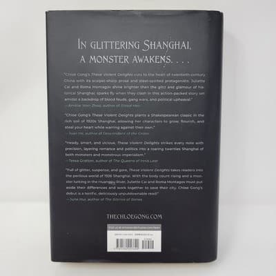 These Violent Delights - Hardcover By Gong, Chloe - FIRST EDITION - Thumbnail 8