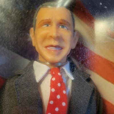 Talking Presidents Doll George W Bush America's Real Action Heroes - Thumbnail 3