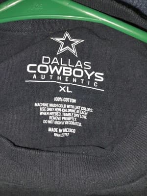 Dallas Cowboys Authentic T-shirt Double Sided Print Mens XL Distressed - Thumbnail 6