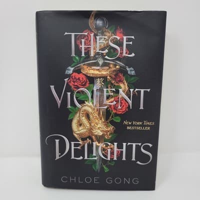 These Violent Delights - Hardcover By Gong, Chloe - FIRST EDITION - Thumbnail 3