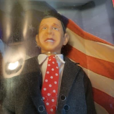 Talking Presidents Doll George W Bush America's Real Action Heroes - Thumbnail 4