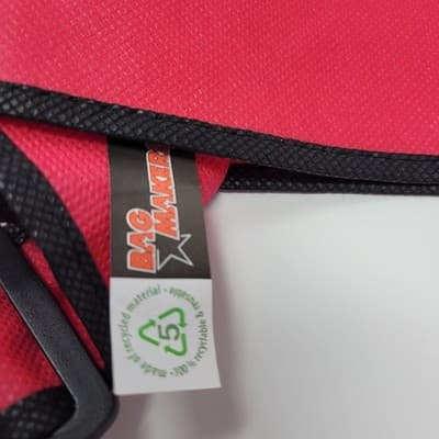 SEW EURODRIVE Reusable Tote Bag Red Black Recyclable Grocery Shopping Bag - Thumbnail 7