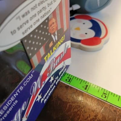 Talking Presidents Doll George W Bush America's Real Action Heroes - Thumbnail 13