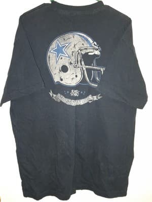 Dallas Cowboys Authentic T-shirt Double Sided Print Mens XL Distressed - Thumbnail 5
